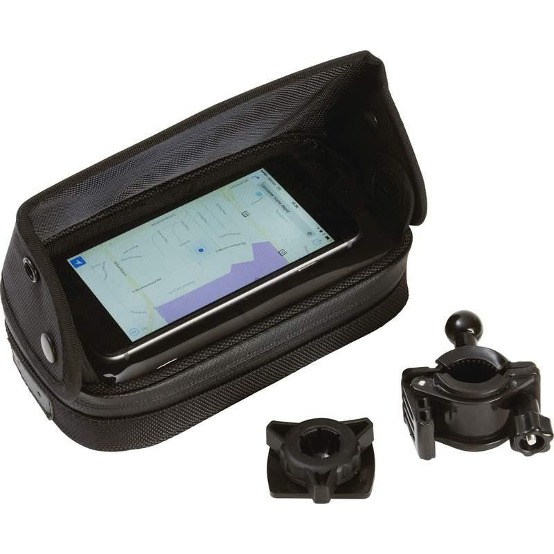 Diamond Plate Adjustable, Waterproof Motorcycle-bicycle Gps-smartphone Mount 