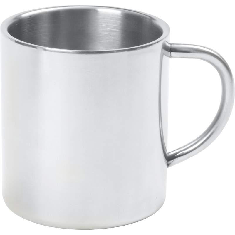 Maxam 15oz Double Wall Stainless Steel Coffee Cup - Wall S-s Coffee Cup