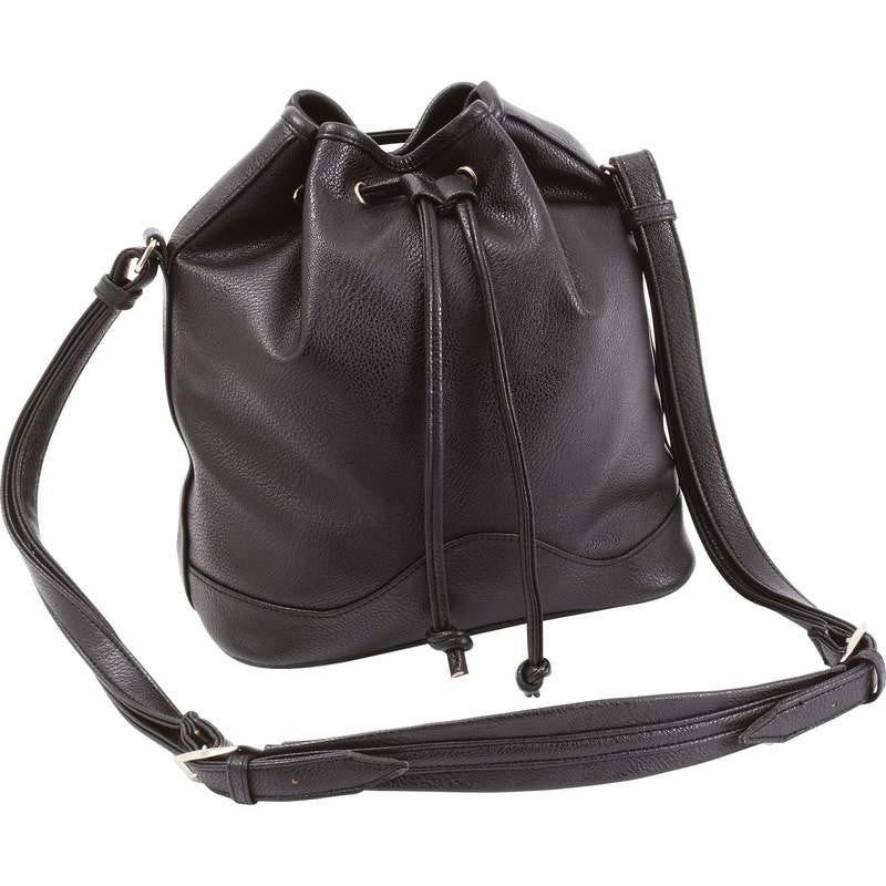 Fleur De Lune Ladies Black Purse 