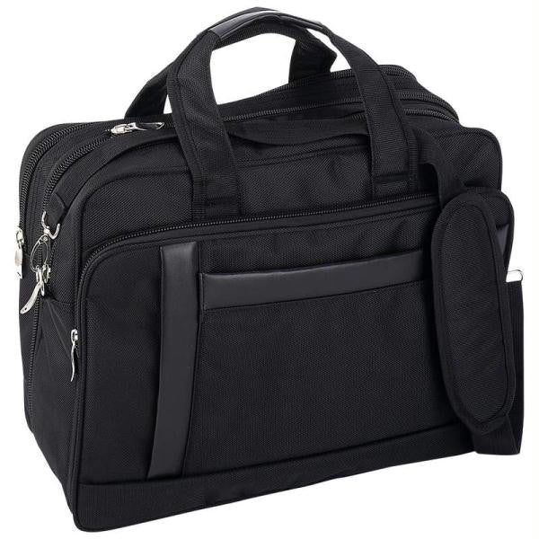 Maxam Nylon Expandable 16" Briefcase-computer Bag