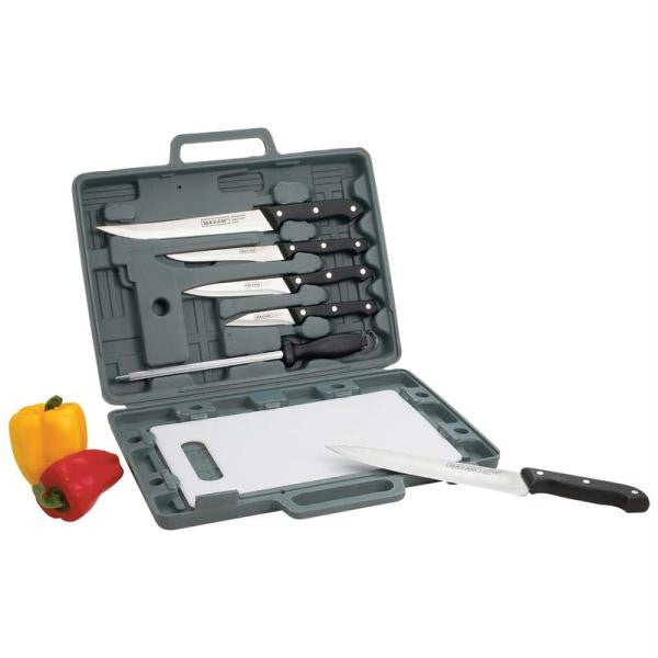 Maxam Knife Set With Cutting Board