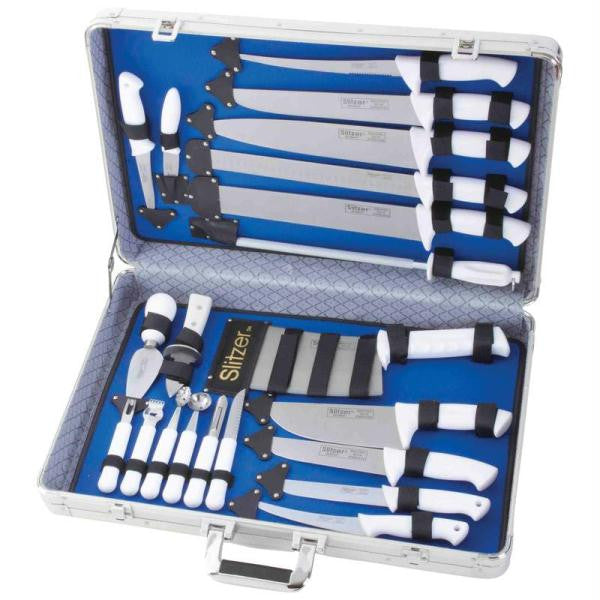 Slitzer 22pc Professional Cutlery Set In Case