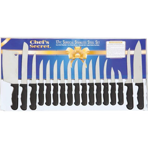 Chefs Secret 17pc Cutlery Set