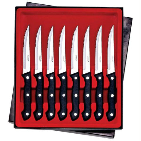 Maxam 8pc 8-7-8" Steak Knife Set