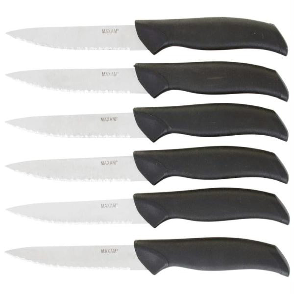 Maxam 6pc Steak Knife Set