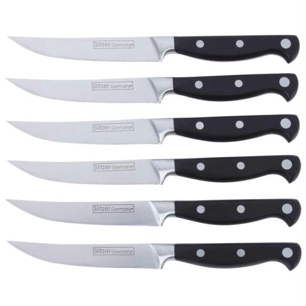 Slitzer Germany 6pc Steak Knife Set