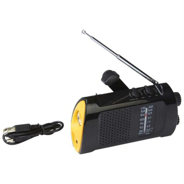 Mitaki-japan Wind-up Am-fm Radio Flashlight