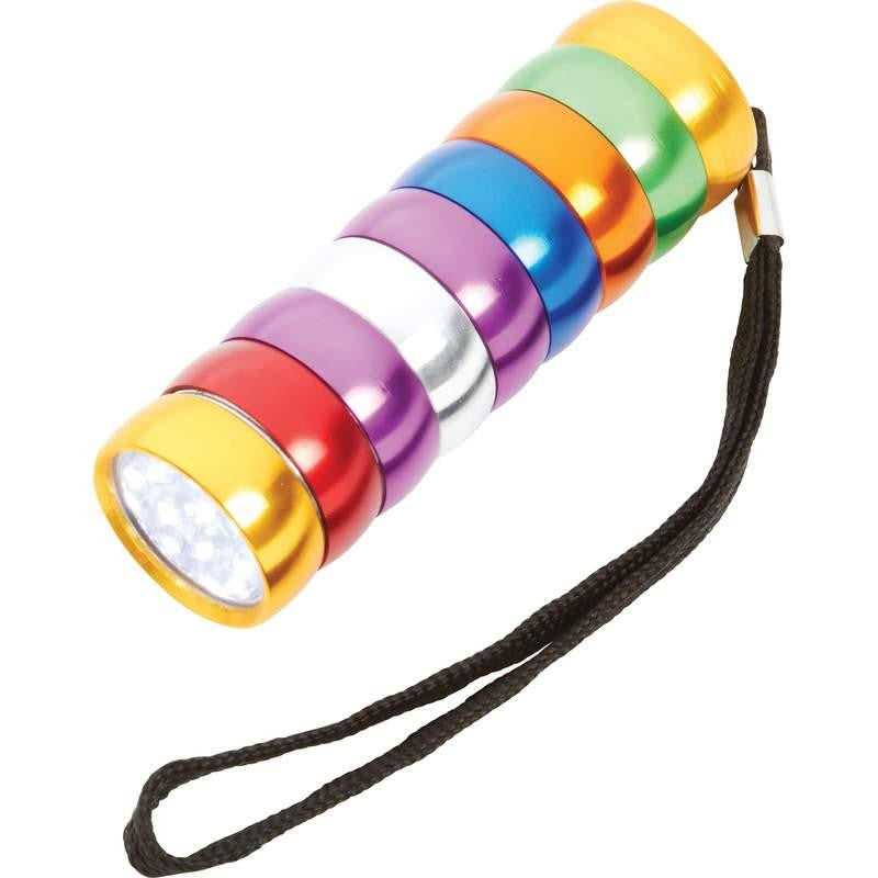 Mitaki-japan 9 Led Multi-colored Flashlight- Colored Flashlight