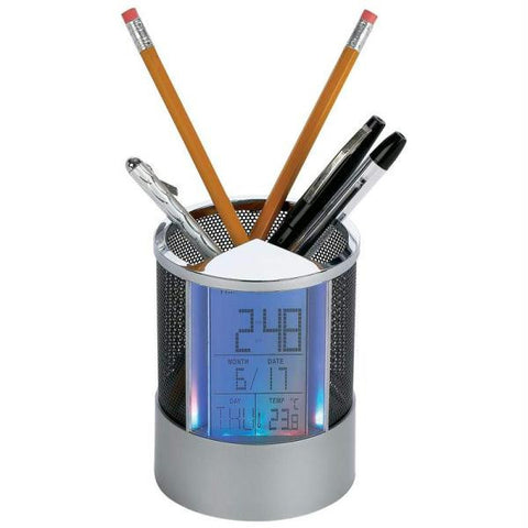 Mitaki-japan Pen Holder Clock- Leds,clock,cal,tmp