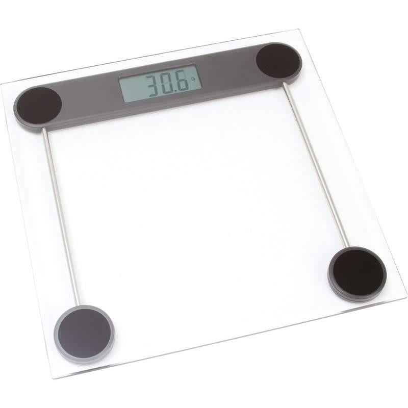 Healthsmart Glass Electronic Bathroom Scale