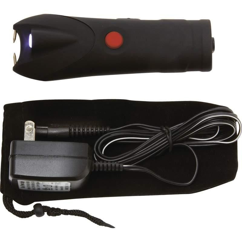 Maxam Rechargeable 300,000v Stun Gun-led Flashlight