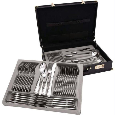 Sterlingcraft High-quality, Heavy-gauge Stainless Steel 72pc Flatware And Hostess Set