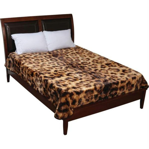 Wyndham House Leopard Print Blanket