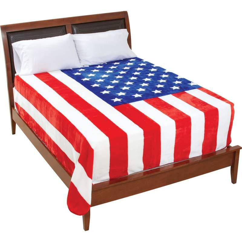 Be An American U.s.a Flag Blanket