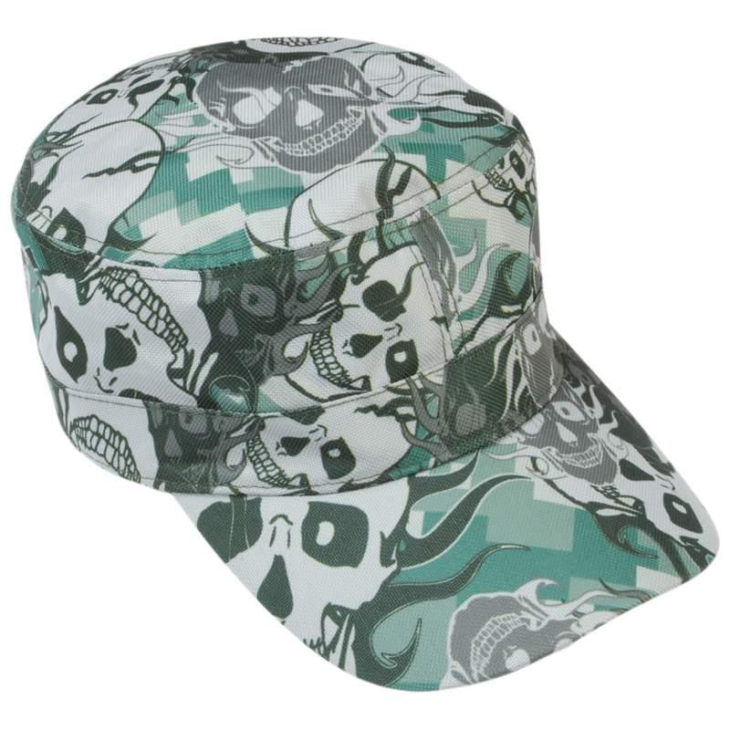 Casual Outfitters Grey Skull Camo Design Cap