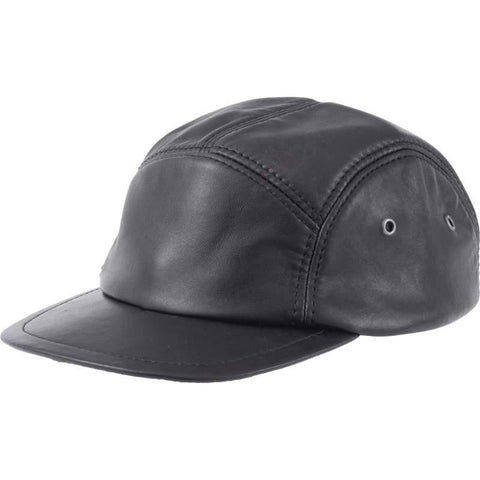 Casual Outfitters Solid Genuine Leather Cap