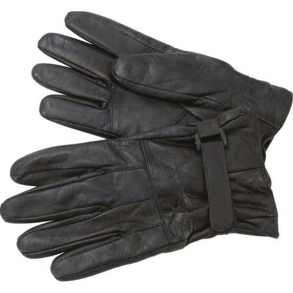 Giovanni Navarre Solid Genuine Lambskin Leather Driving Gloves- L