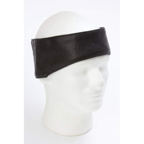 Diamond Plate Solid Genuine Leather Ear Warmer