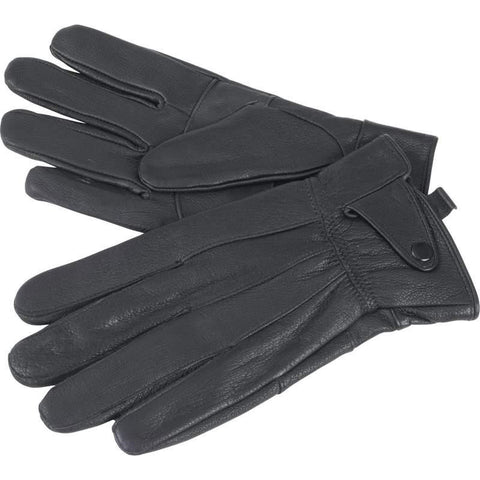 Casual Outfitters Solid Genuine Lambskin Leather Gloves With Deerskin Feel- L