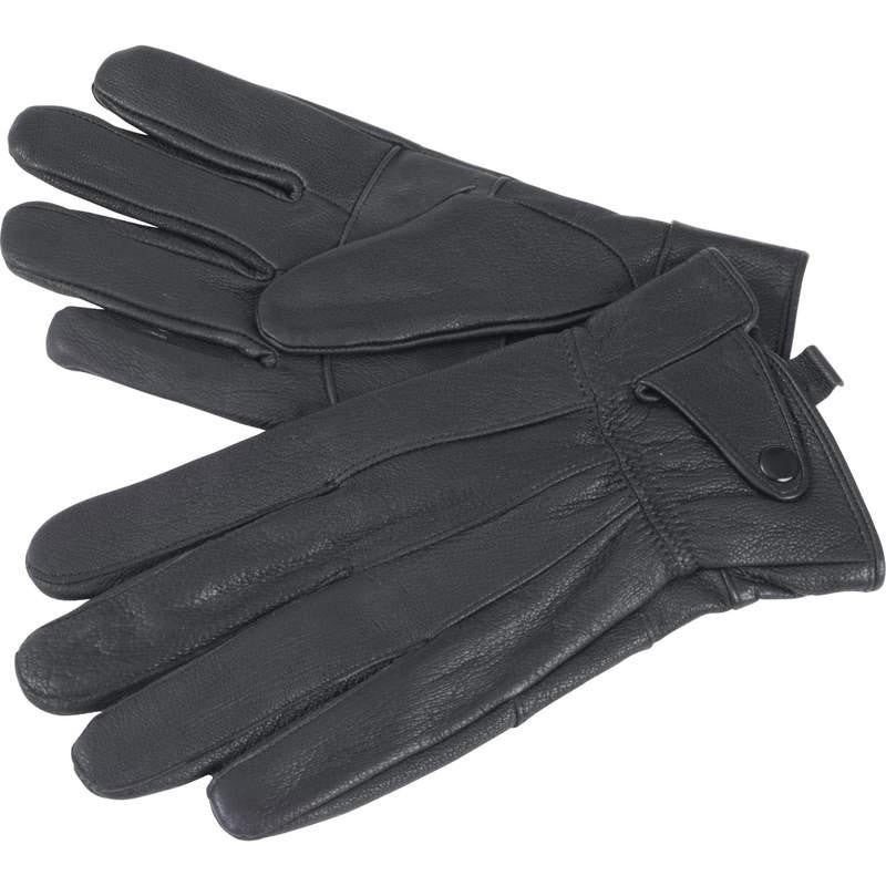 Casual Outfitters Solid Genuine Lambskin Leather Gloves With Deerskin Feel- M