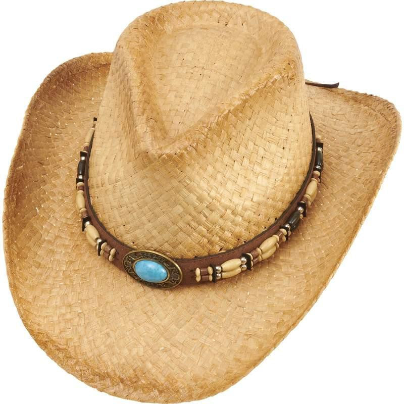 Casual Outfitters 5pc Hand-woven Cowboy Hat Set