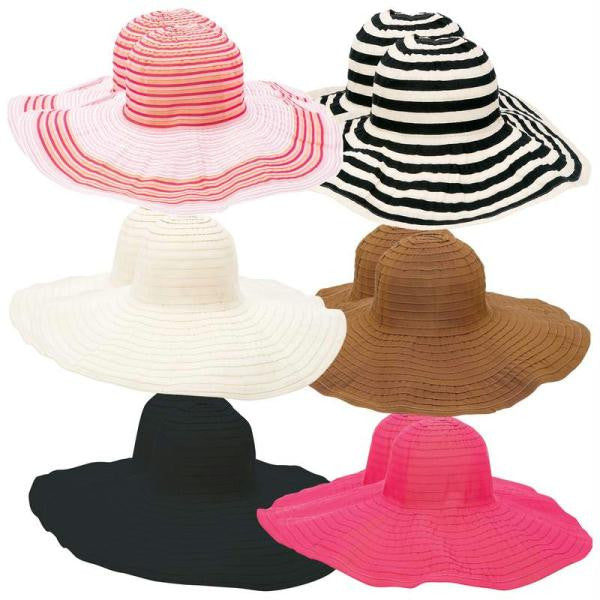 Casual Outfitters 12pc Assorted Ladies Floppy Sun Hat Set