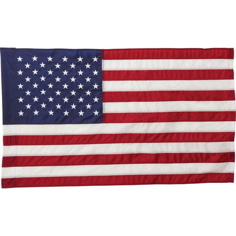 4 X 30" United States Flag And 2pc Wood Pole Kit