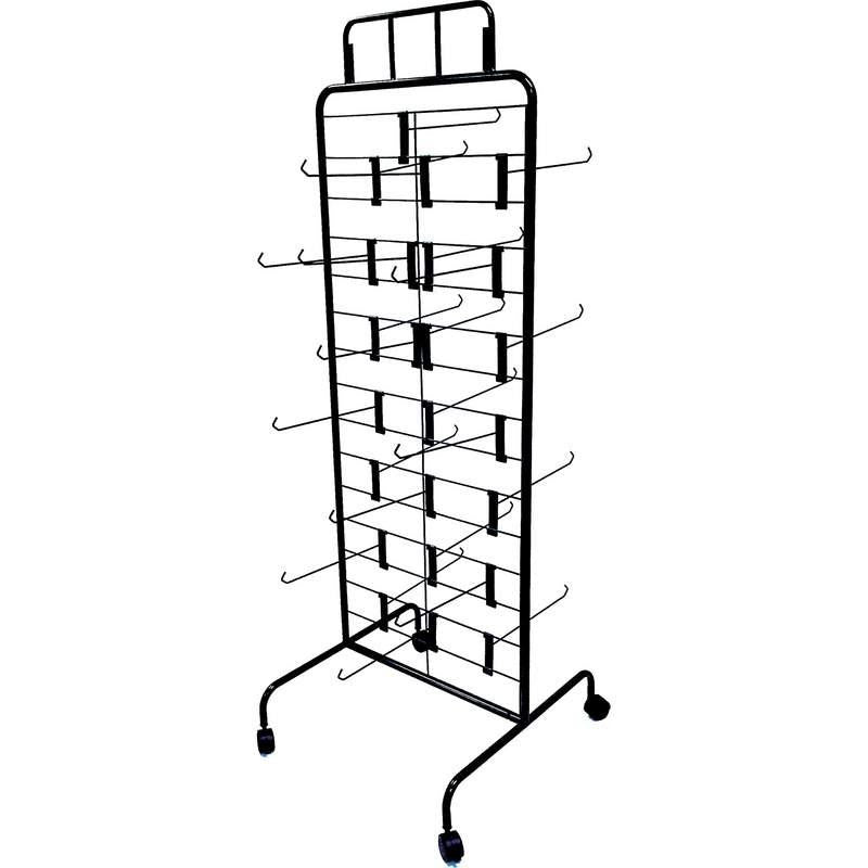 Multi-level 2-sided Peg Hook Display- Sided Peg Hood Dsp