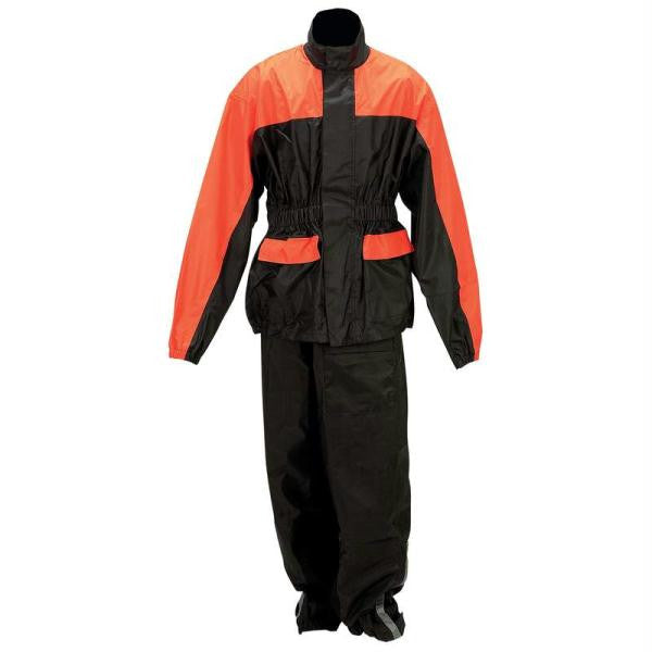 Diamond Plate Motorcycle Rain Suit