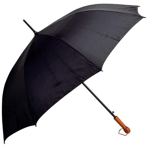 All-weather Elite Series 60" Auto-open Golf Umbrella- Blac