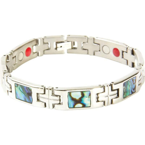 Navarre Stainless Steel Bracelet With Magnets