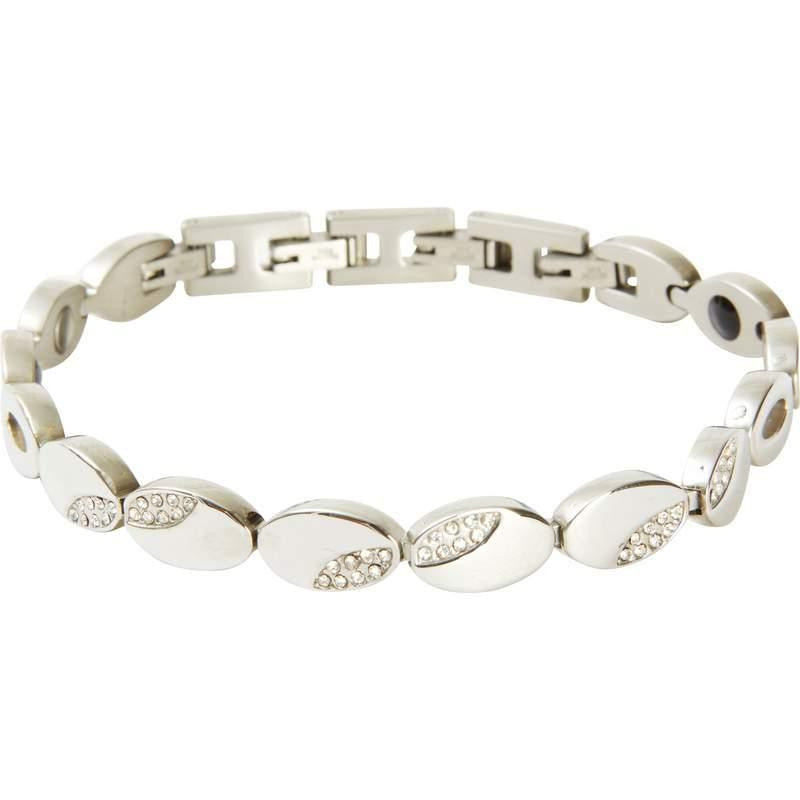 Navarre Stainless Steel Bracelet With Magnets