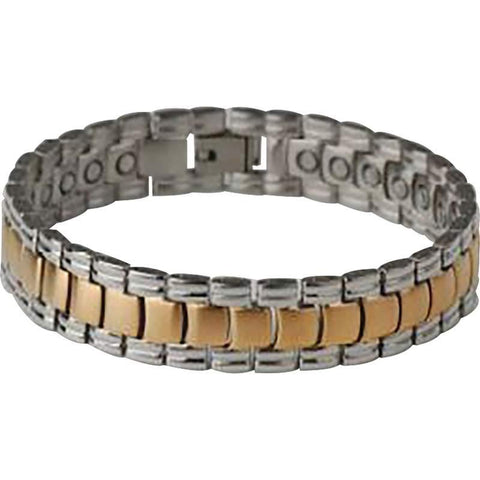 Navarre Stainless Steel Bracelet With Magnets