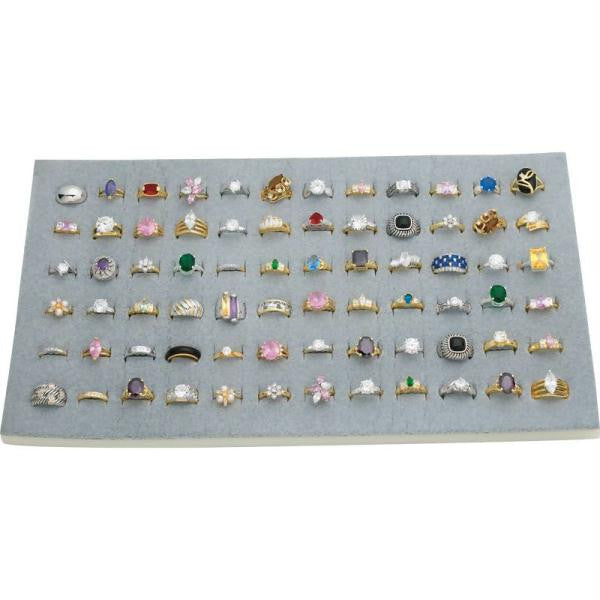 72pc Rings In Countertop Display