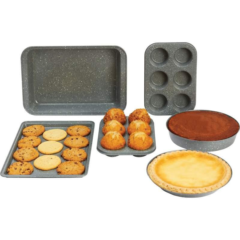 Chefs Secret 6pc Non-stick Carbon Steel Bakeware Set- Stick Baking Set