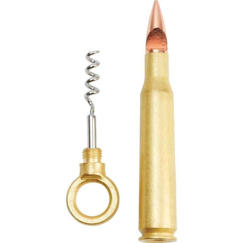 Maxam Bullet-shaped Corkscrew And Bottle Opener