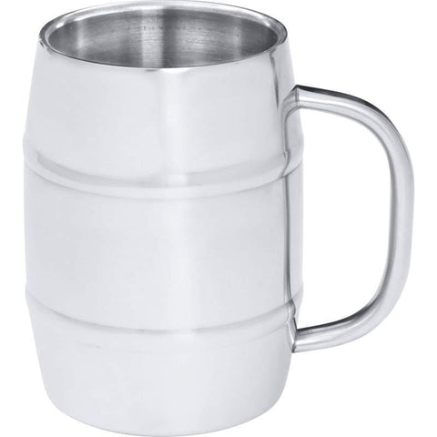 Arctic Blast 34oz Barrel-shaped Stainless Steel Beer Mug- Shaped Mug