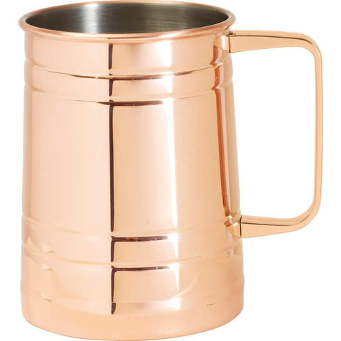 Maxam 20oz (591ml) Copper Plated Beer Mug