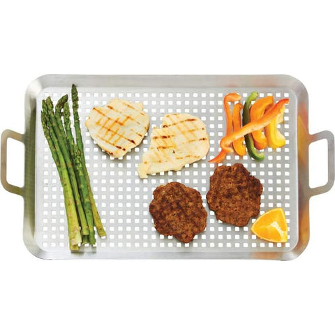 Chefmaster Stainless Steel Bbq Grill Tray- Large