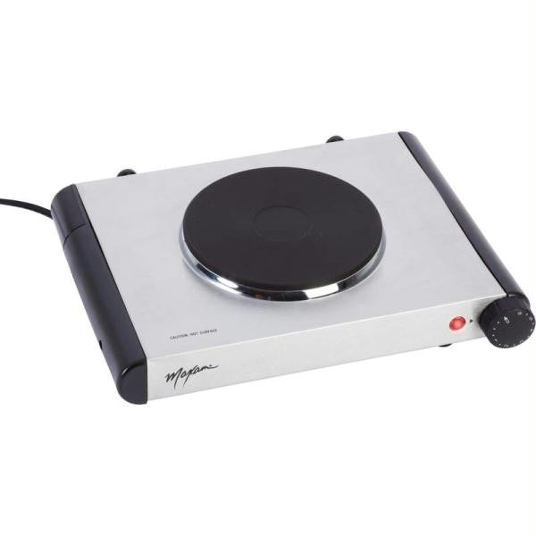 Maxam Electric Cast Iron Single Burner Hotplate