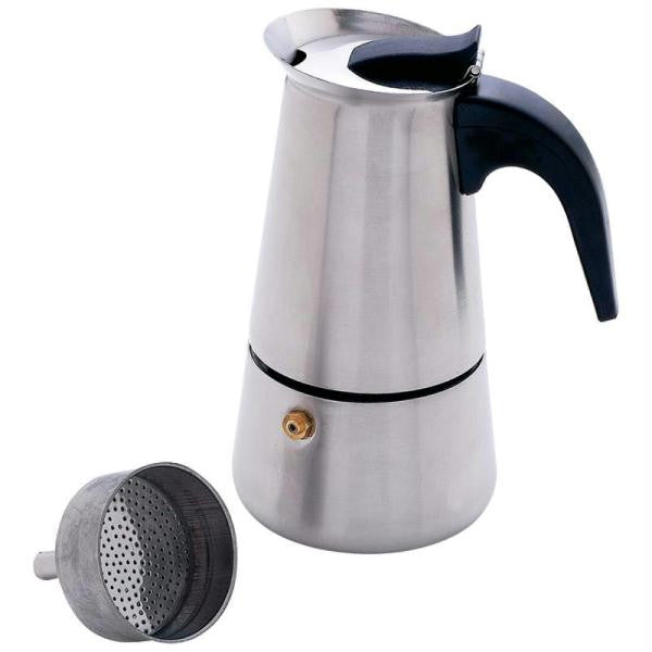 Chefs Secret Heavy-gauge Stainless Steel 4-cup Espresso Maker