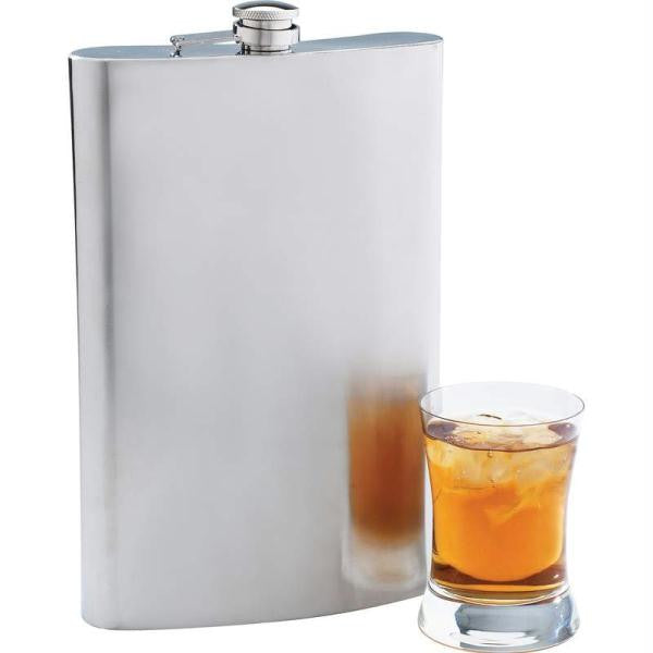 Maxam 64oz Jumbo Stainless Steel Flask