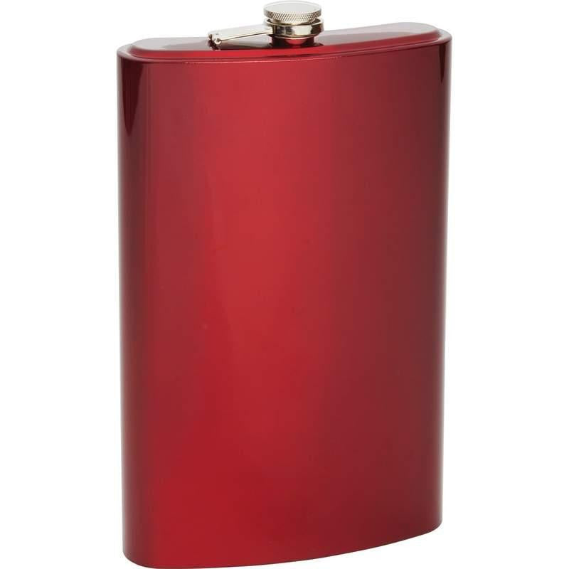 Arctic Blast 64oz Jumbo Stainless Steel Flask- Red