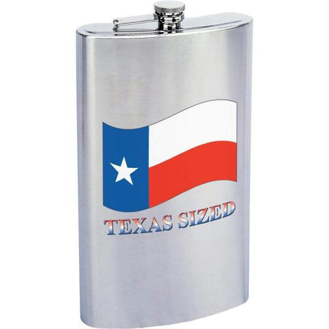 Maxam 1 Gallon Stainless Steel Flask With Texas Sized Imprint