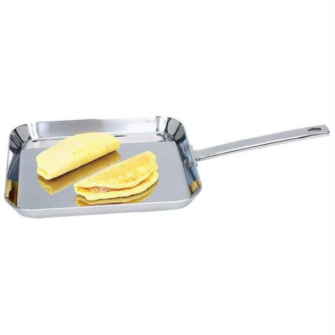 Chefs Secret By Maxam 11" T304 High-quality Stainless Steel Square Griddle