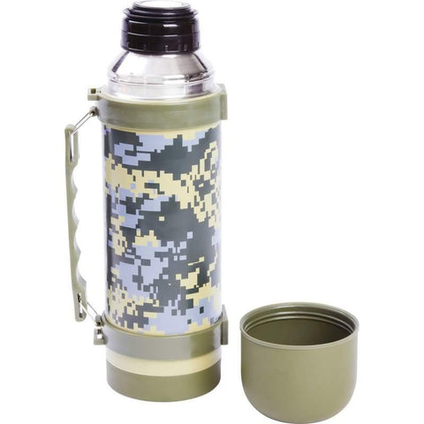 Maxam 33.8oz (1l) Digital Camo Vaccuum Bottle