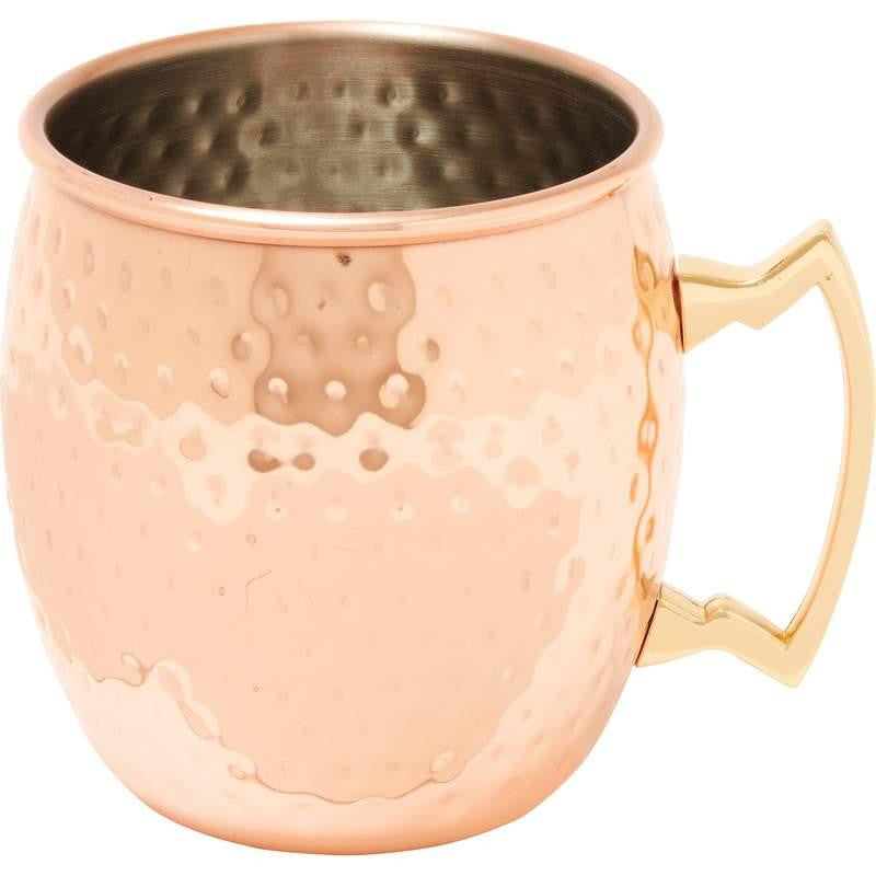 Maxam 18.6oz Hammered Moscow Mule Mug