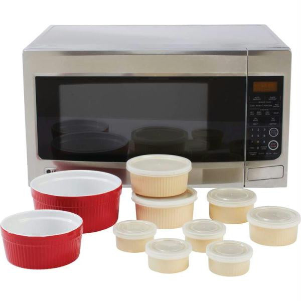 Lacuisine 18pc Microwave Stoneware Set