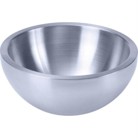 Chefs Secret 9-1-2" Double-walled Stainless Steel Salad Bowl