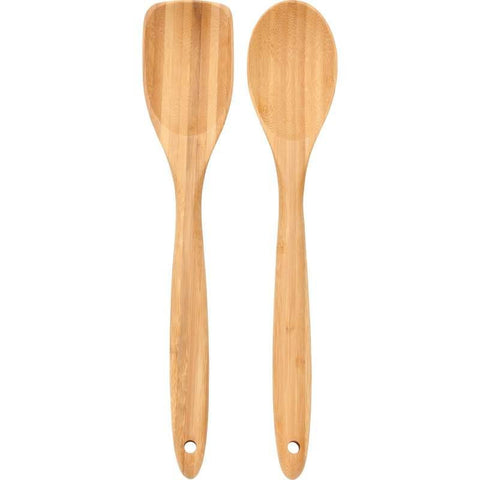 Chefs Secret 2pc Bamboo Utensil Set